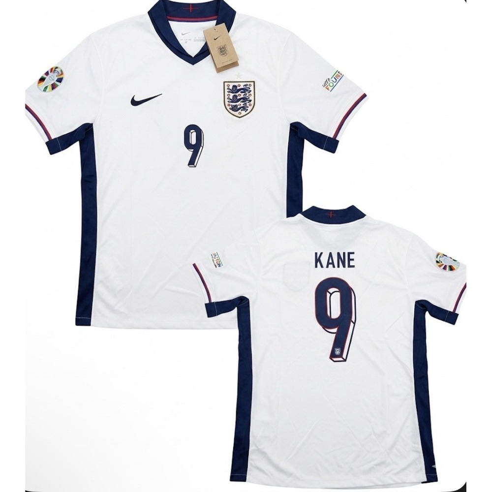 Harry Kane #9 England National Team Soccer Jersey Size Medium